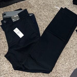 Express size mens 28x30 skinny black modern pants lot